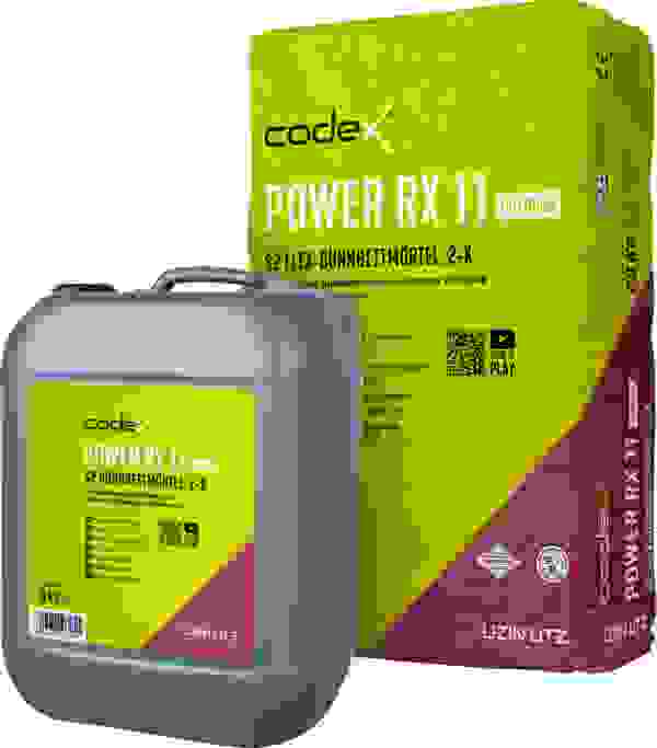 Dünnbettmörtel Power RX 11 OUTDOOR