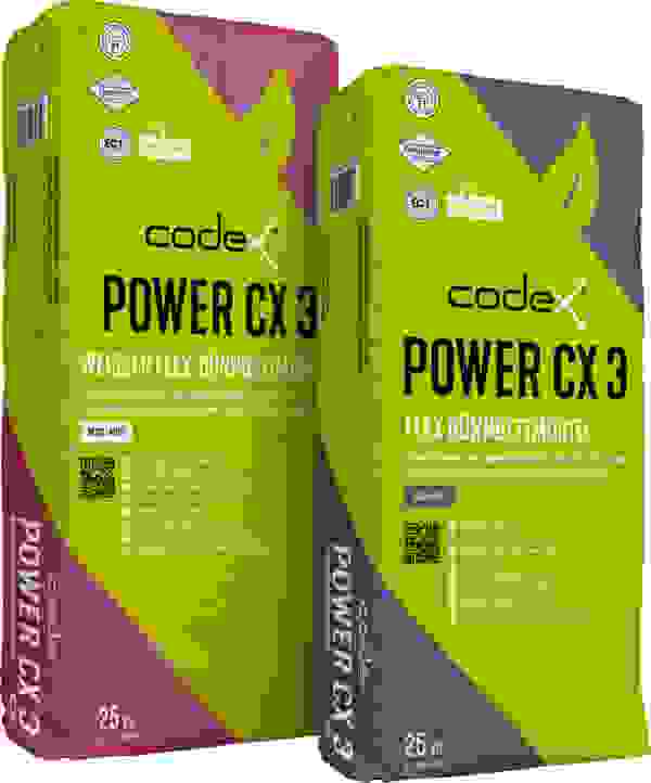 Flex-Dünnbettmörtel (weiß/grau) Power CX 3