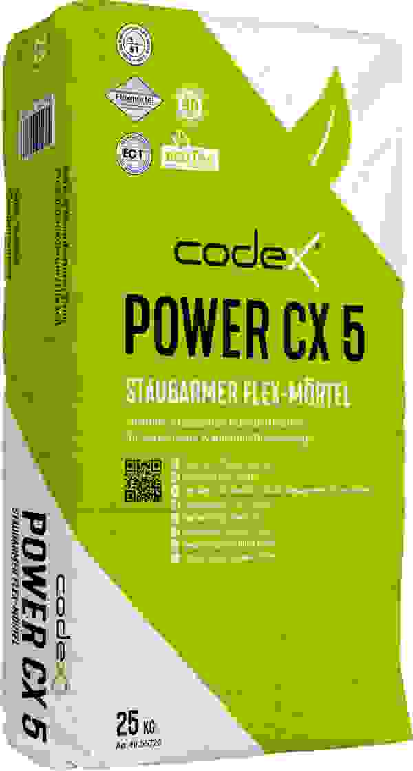 Staubarmer Flex-Dünnbettmörtel Power CX 5