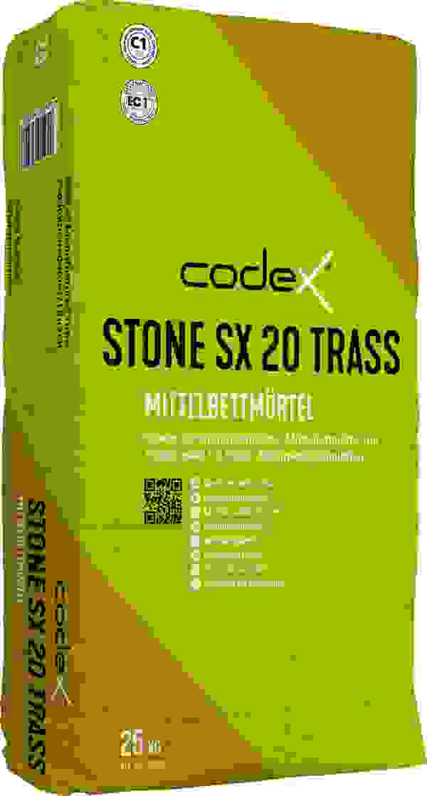 Mittelbettmörtel Stone SX 20 trass